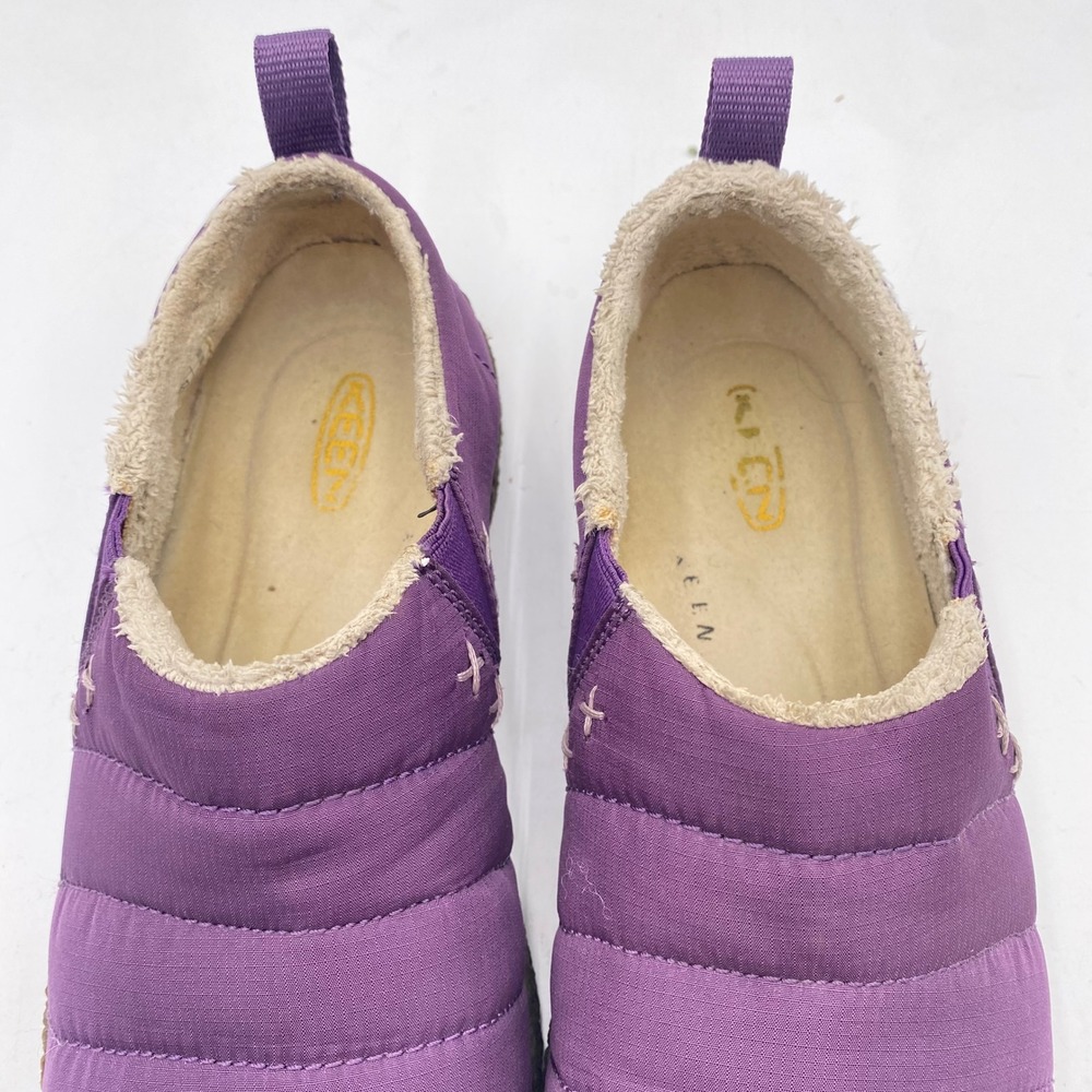 KEEN Howser II Slip-On Slipper Shoes Womens 7 Purple Quilted Fleece Lined - Picture 3 of 13